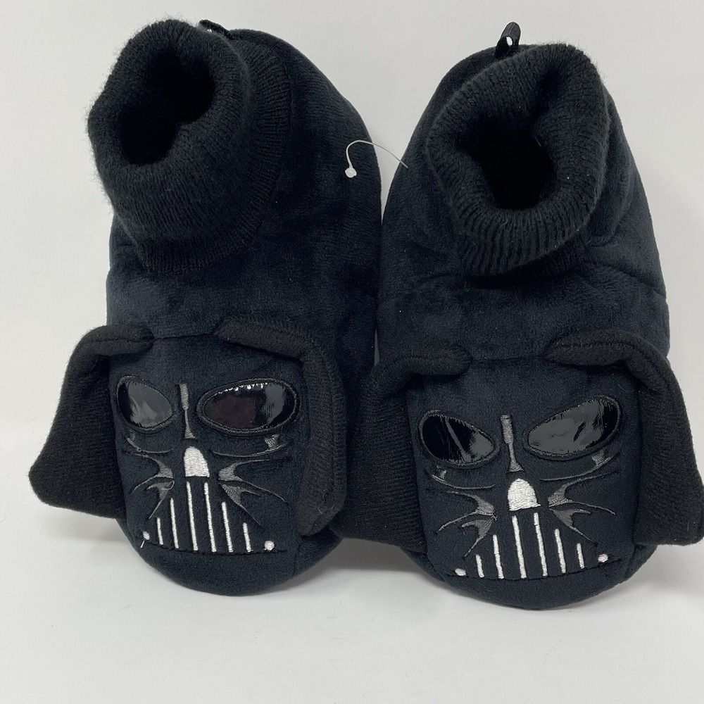 BOGO Disney Star Wars Mandalorian Baby Yoda NEW Darth Vader Slippers Shoes Kids - Picture 3 of 16